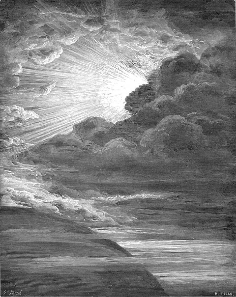 The Creation of Light — Gustave Doré, 1866
