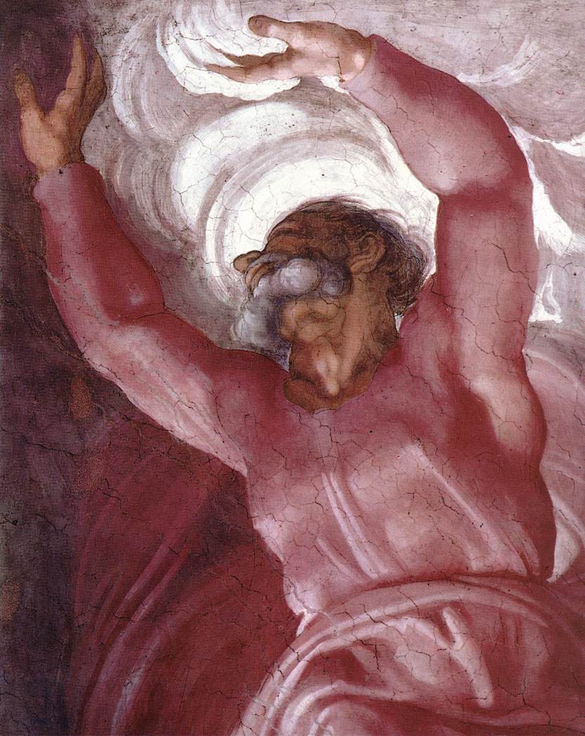 The Separation of Light from Darkness — Michelangelo, 1512