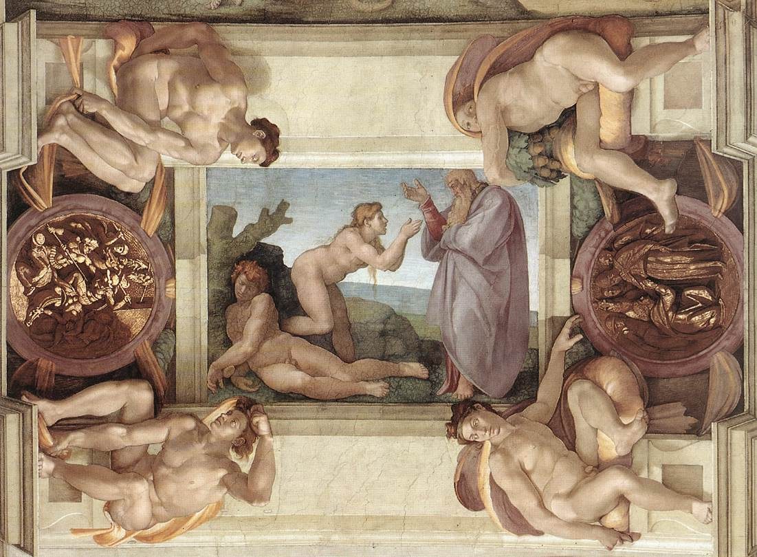 The Creation of Eve — Michelangelo, 1509–1510