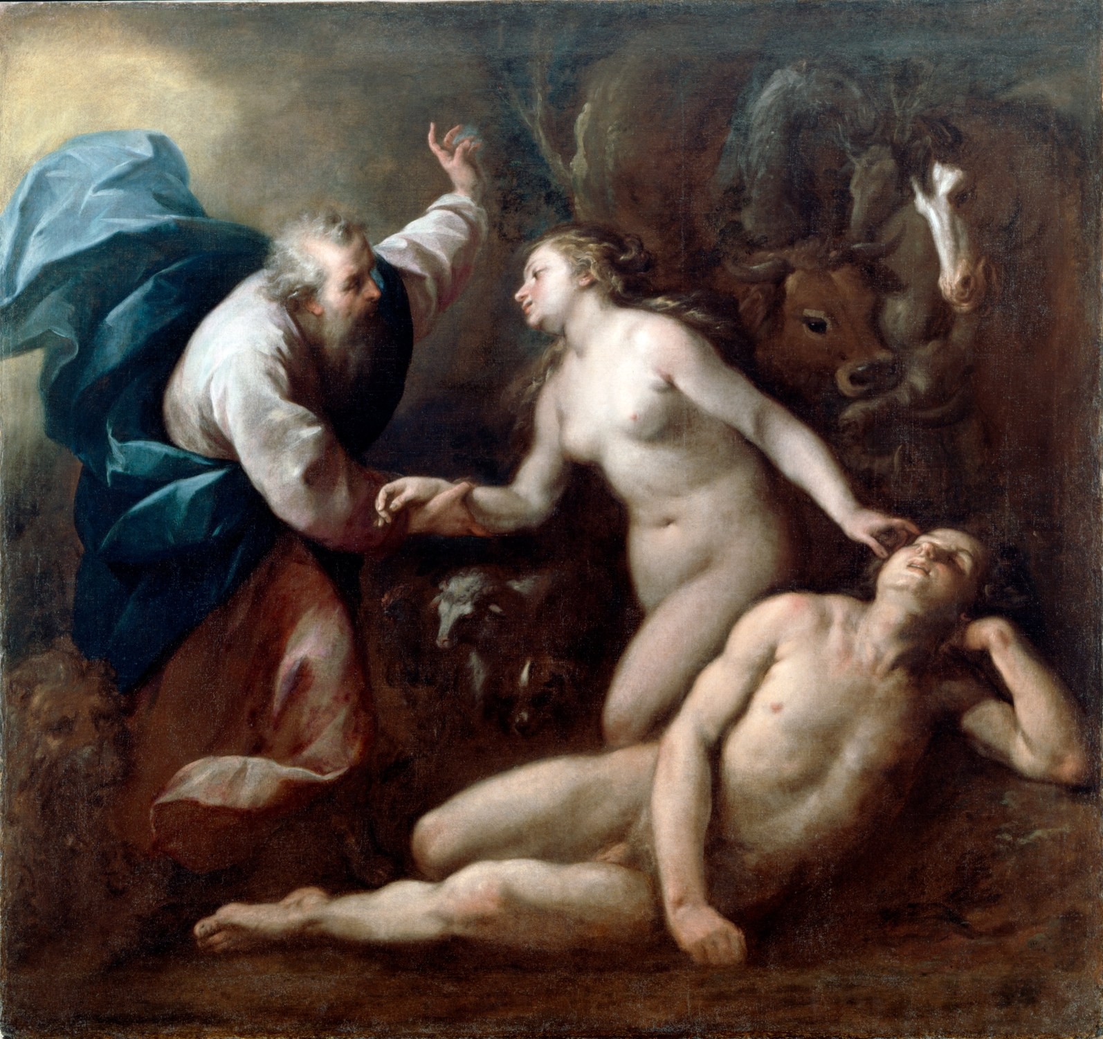 The Creation of Eve — Carlo Francesco Nuvolone, mid-17th century